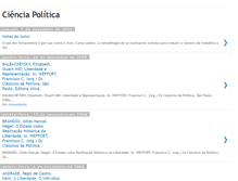 Tablet Screenshot of ciencia-politica-ufpr.blogspot.com