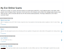 Tablet Screenshot of eve-scams.blogspot.com