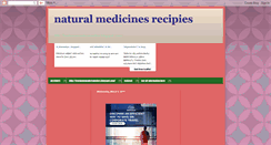 Desktop Screenshot of freenaturalmedicines.blogspot.com