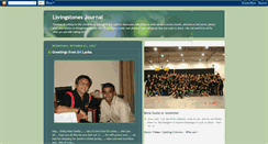 Desktop Screenshot of livingstonesjournals.blogspot.com