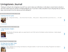 Tablet Screenshot of livingstonesjournals.blogspot.com