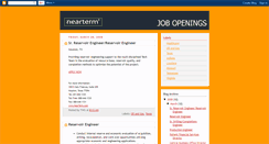 Desktop Screenshot of neartermjobs.blogspot.com