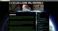 Desktop Screenshot of conlasllavesdeluniverso.blogspot.com