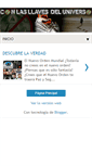 Mobile Screenshot of conlasllavesdeluniverso.blogspot.com