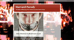 Desktop Screenshot of harvardparody.blogspot.com