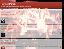 Tablet Screenshot of harvardparody.blogspot.com