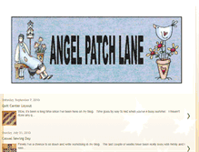 Tablet Screenshot of angelpatchlane.blogspot.com
