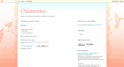 Desktop Screenshot of chistoretes.blogspot.com