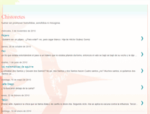 Tablet Screenshot of chistoretes.blogspot.com