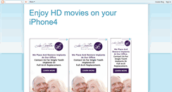 Desktop Screenshot of enjoy-hd-movies-on-your-iphone-4.blogspot.com