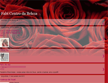 Tablet Screenshot of fabicentrodabeleza.blogspot.com