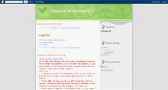 Desktop Screenshot of benlly-trabajosdeinformatica.blogspot.com