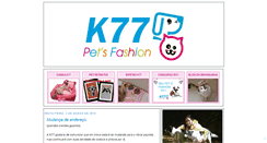 Desktop Screenshot of k77petsfashion.blogspot.com
