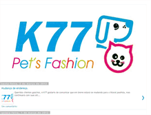 Tablet Screenshot of k77petsfashion.blogspot.com