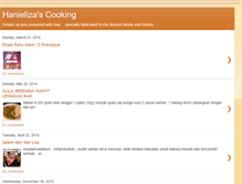 Tablet Screenshot of hanieliza.blogspot.com