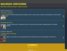 Tablet Screenshot of mauriziogregorini.blogspot.com