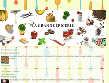 Tablet Screenshot of lagrandeepicerie.blogspot.com