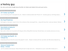 Tablet Screenshot of ahockeyguy.blogspot.com