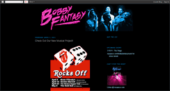 Desktop Screenshot of bobbyfantasy.blogspot.com