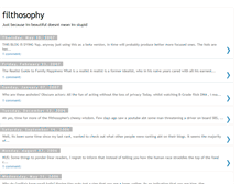 Tablet Screenshot of filthosophy.blogspot.com