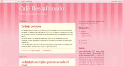 Desktop Screenshot of cafdescafeinado.blogspot.com