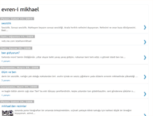 Tablet Screenshot of evren-i-mikhael.blogspot.com