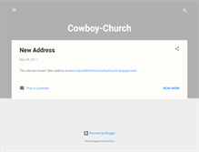 Tablet Screenshot of cowboy-church.blogspot.com