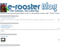 Tablet Screenshot of e-roosters.blogspot.com