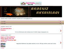 Tablet Screenshot of akdenizaksamlari.blogspot.com