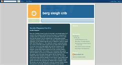 Desktop Screenshot of bergsleighcrib.blogspot.com