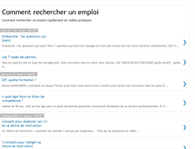 Tablet Screenshot of chercher-emploi.blogspot.com