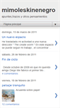 Mobile Screenshot of mimoleskinenegro.blogspot.com
