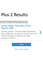 Mobile Screenshot of plus2results.blogspot.com