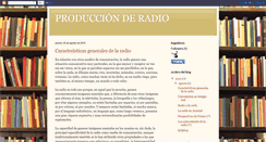 Desktop Screenshot of produccionderadiounfv.blogspot.com