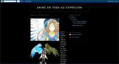 Desktop Screenshot of animemangarte.blogspot.com