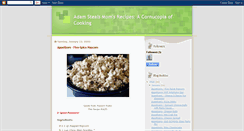 Desktop Screenshot of adamstealsmomsrecipes.blogspot.com