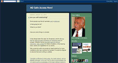 Desktop Screenshot of mdsafeaccess.blogspot.com