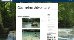 Desktop Screenshot of guerreirosadventure.blogspot.com