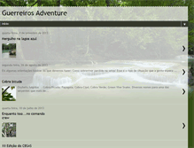 Tablet Screenshot of guerreirosadventure.blogspot.com