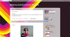 Desktop Screenshot of manualidades-chica-racing.blogspot.com