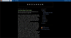 Desktop Screenshot of breeannawolford.blogspot.com