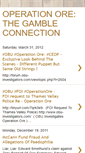Mobile Screenshot of operationorethegambleconnection.blogspot.com