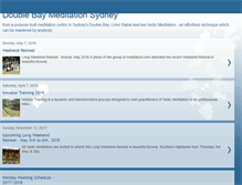Tablet Screenshot of doublebaymeditation.blogspot.com