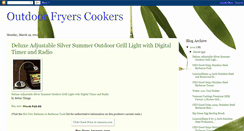Desktop Screenshot of outdoorfryerscookers.blogspot.com