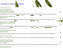 Tablet Screenshot of outdoorfryerscookers.blogspot.com