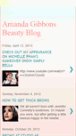 Mobile Screenshot of amandagibbonsbeautyblog.blogspot.com