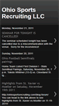 Mobile Screenshot of ohiosportsrecruiting.blogspot.com