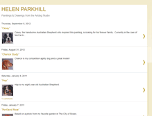 Tablet Screenshot of helenparkhill.blogspot.com