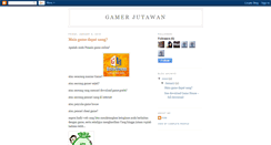 Desktop Screenshot of gamerjutawan.blogspot.com
