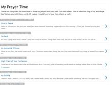 Tablet Screenshot of myprayertime.blogspot.com